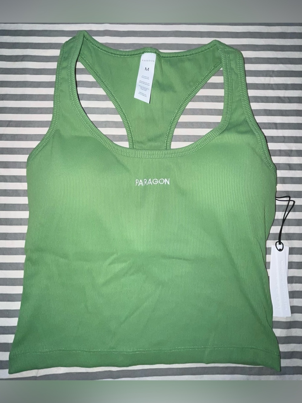 Paragon Fitwear EasyRib Go-to Tank Top in Kiwi Size M